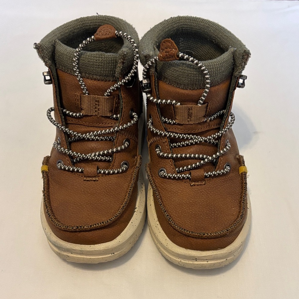 EUC Hey Dude slip on boots size 10 toddler boys